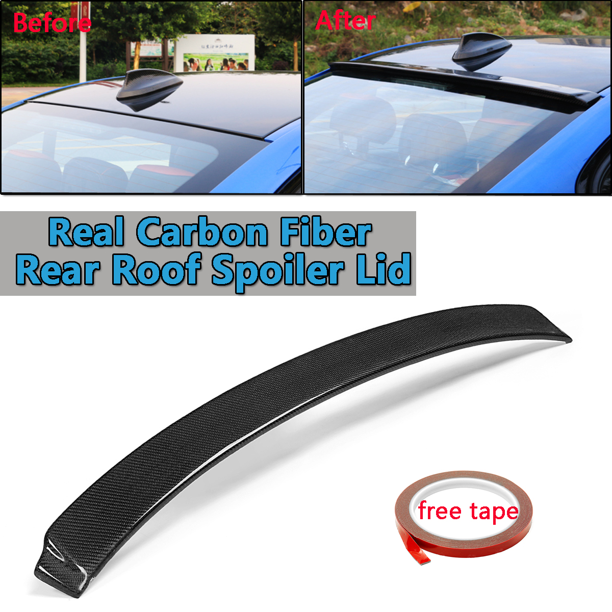 Black-Car-Spoiler-Wing-Real-Carbon-Fiber-Roof-For-BMW-3-Series-F30-2013-2017-1345567