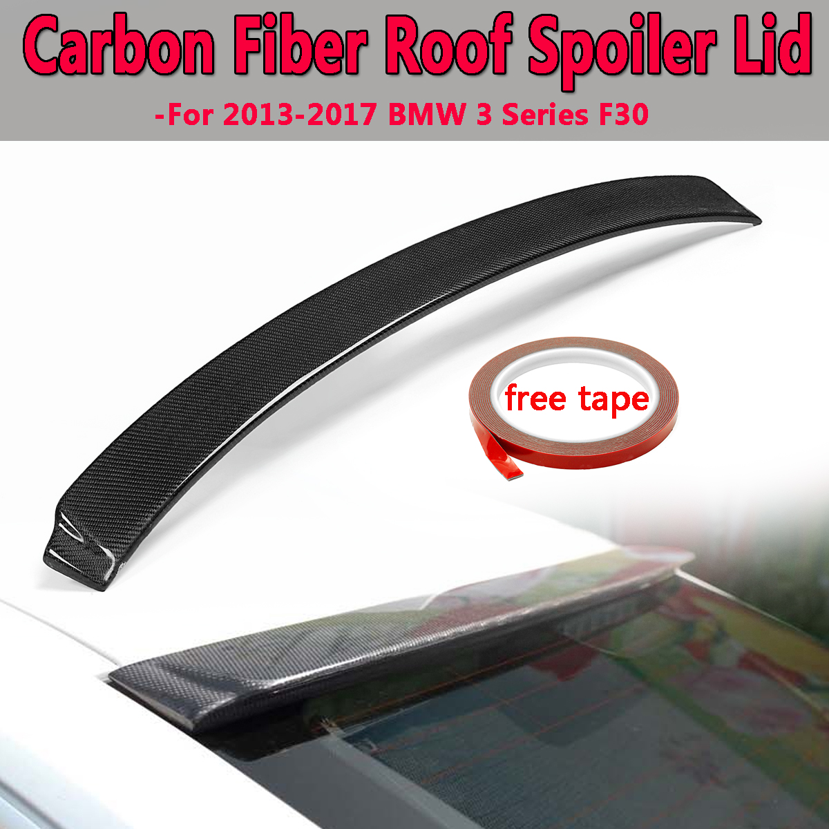 Black-Car-Spoiler-Wing-Real-Carbon-Fiber-Roof-For-BMW-3-Series-F30-2013-2017-1345567