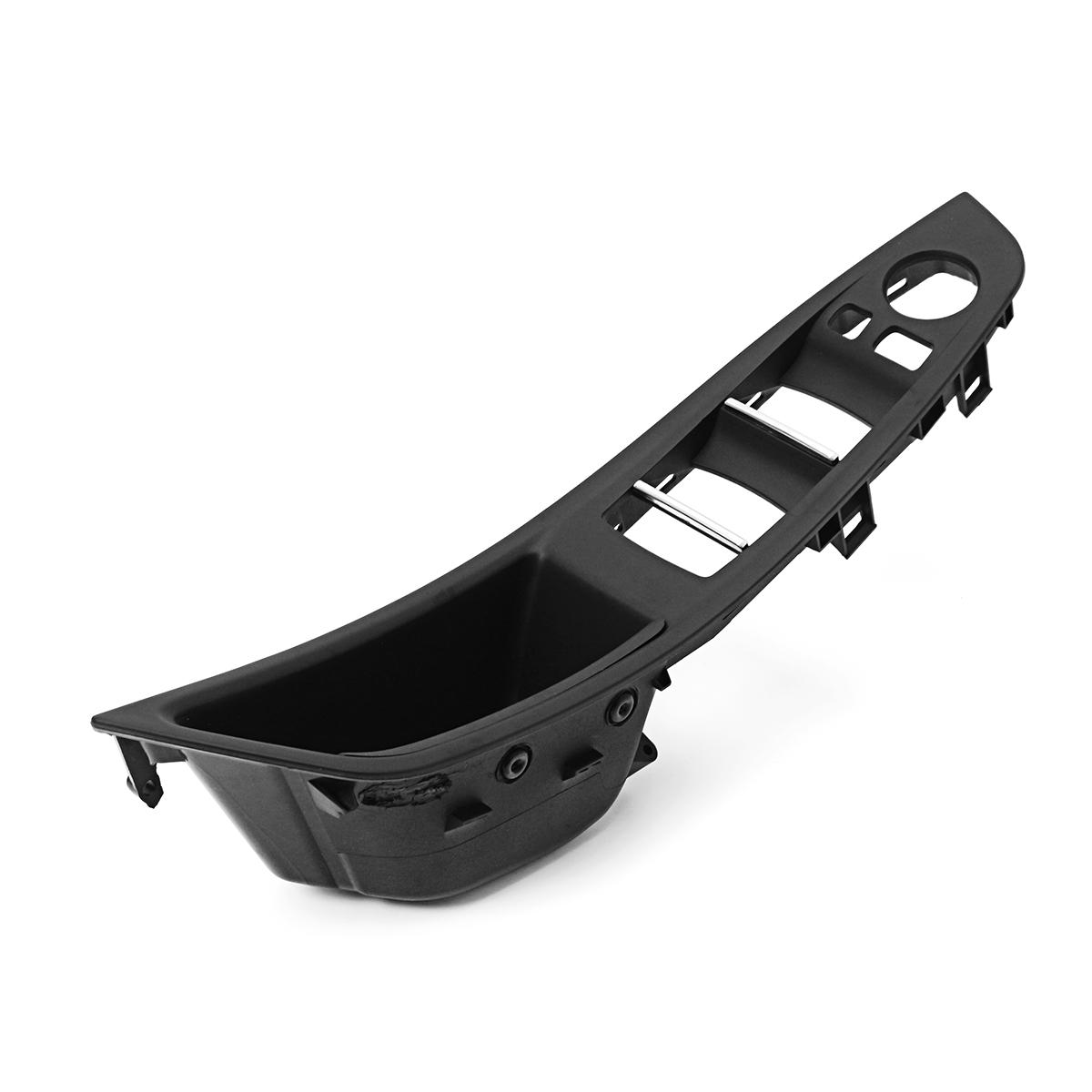 Black-Inner-Window-Switch-Panel-Housing-Armrest-For-BMW-520-523-525-530-535-1399275