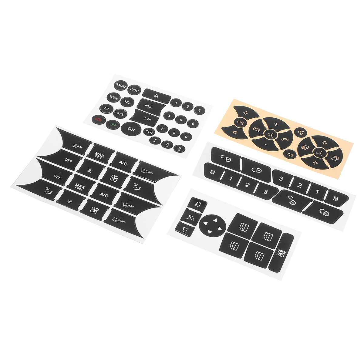 Button-Repair-Package-Steering-AC-Window-Car-Decals-Stickers-for-Mercedes-Benz-2007-2014-1517302