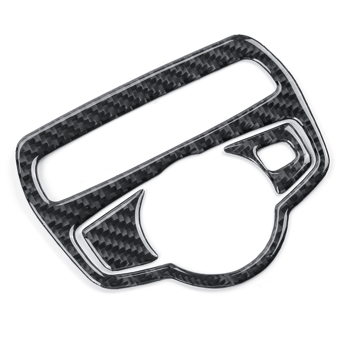 Carbon-Fiber-Headlight-Switch-Cover-Trim-Sticker-For-Mercedes-C-Class-C180-C200-W205-GLC-1395931