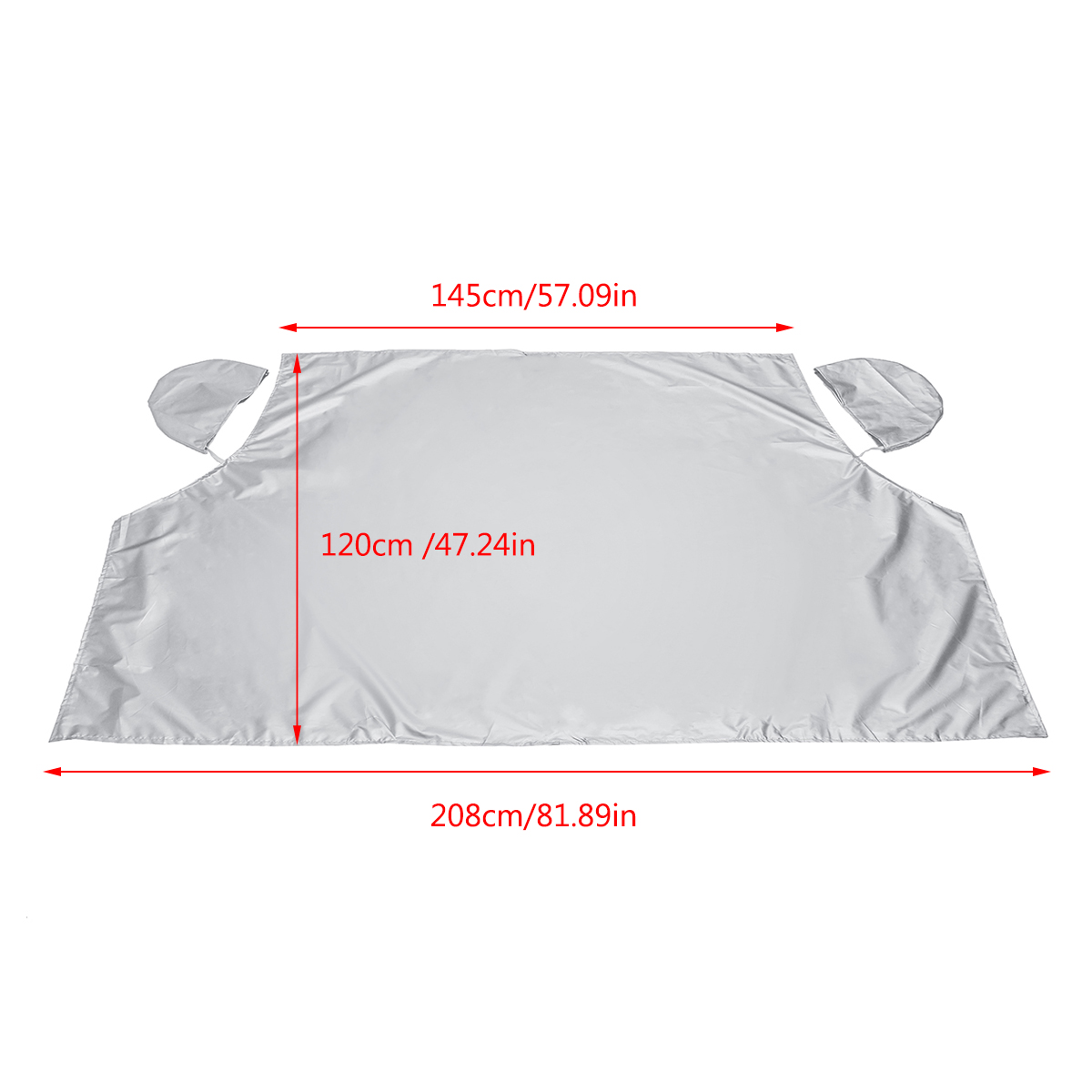 Magnetic-Half-Windscreen-Car-Cover-Sun-Snow-Ice-Frost-Wind-Winter-Protector-1388242