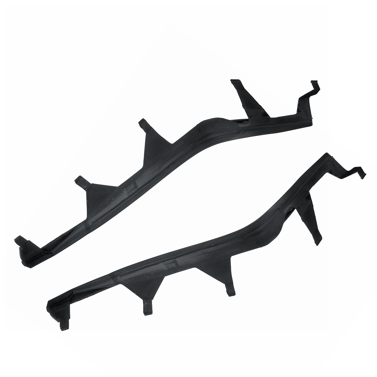 Pair-Upper-Headlight-Cover-Strips-Pair-For-BMW-E46-325i-2002-2005-1680632