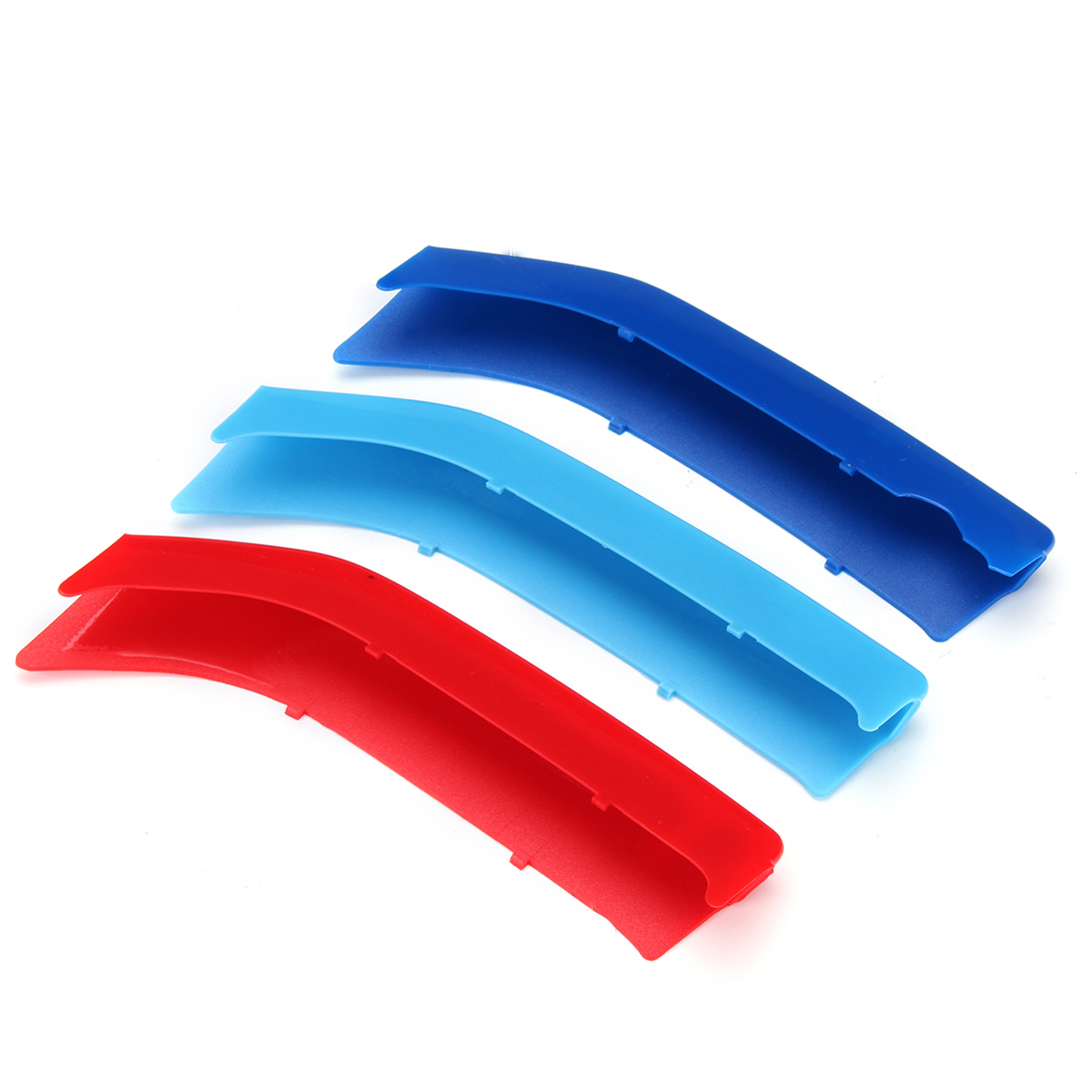 Tricolor-Front-Car-Moulding-Trim-Strip-Cover-Decoration-ABS-Clip-For-BMW-2-Series-F22-F23-1386927