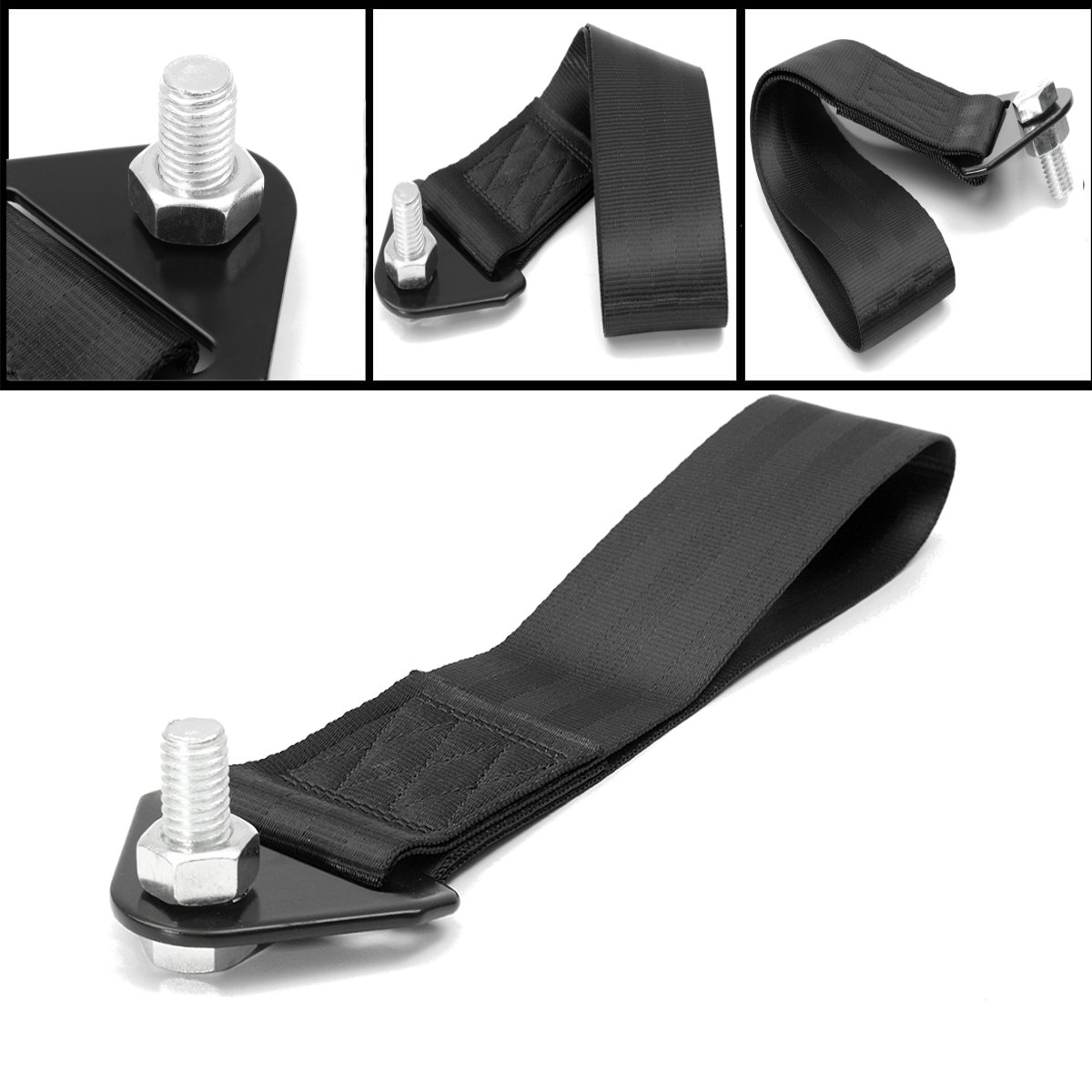 Universal-High-Strength-Racing--Competition-Towing-Hook-Hauling-Strap-Rated-Rope-1404932