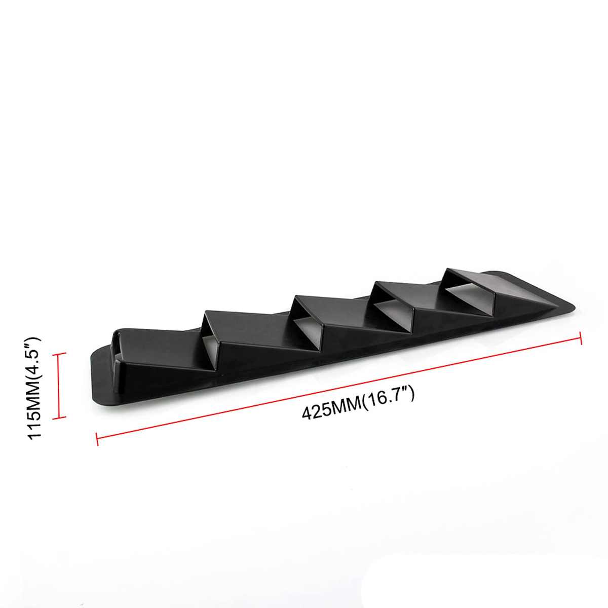 Universal-Intake-Panel-Window-Air-Ventilated-Blinds-Air-Outlet-Trim-Set-Matte-Black-ABS-1344665