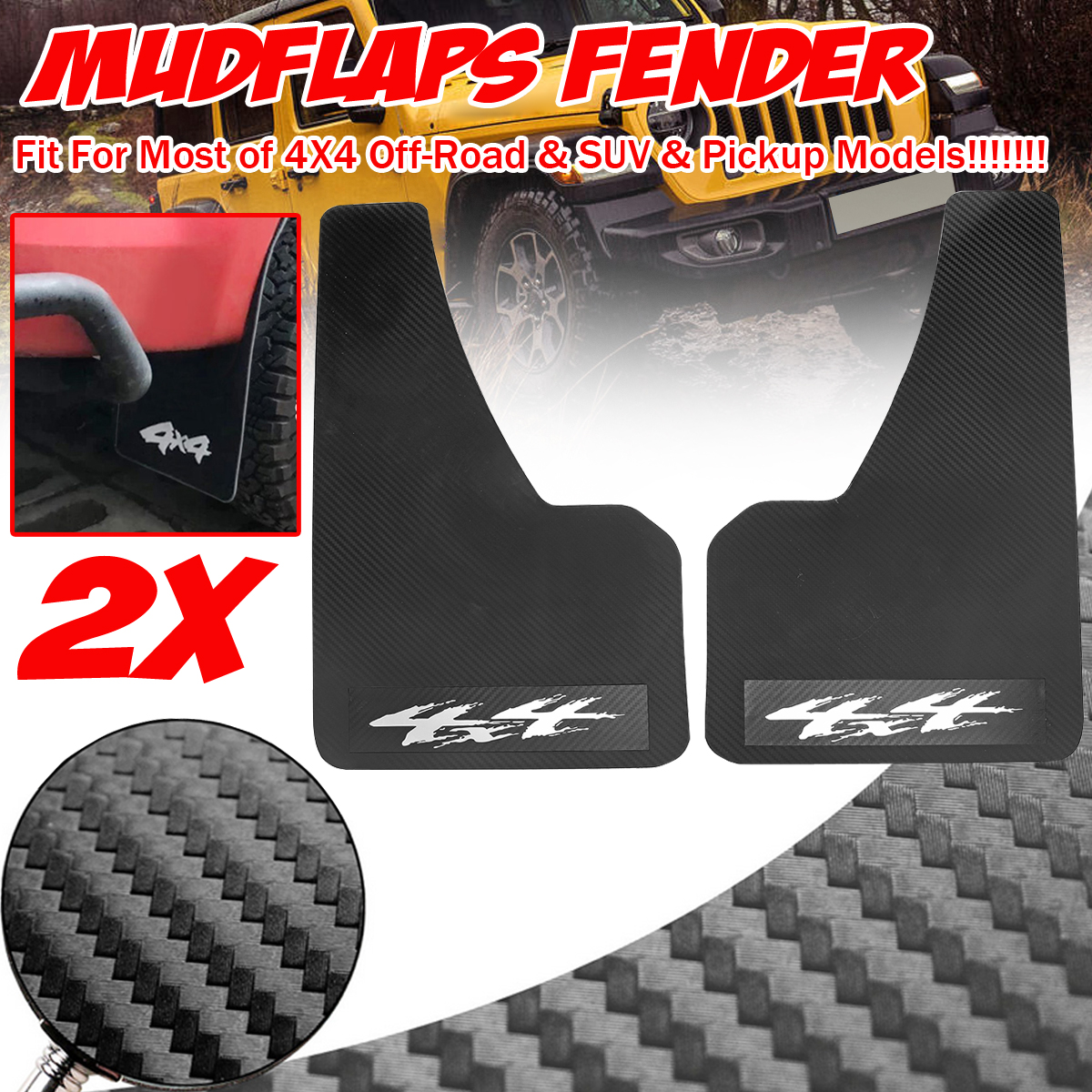 2PCS-Universal-Car-Modification-Mud-Flaps-Fender-Guards-Carbon-Fiber-For-4X4-Off-Road-SUV-Pickup-1784181