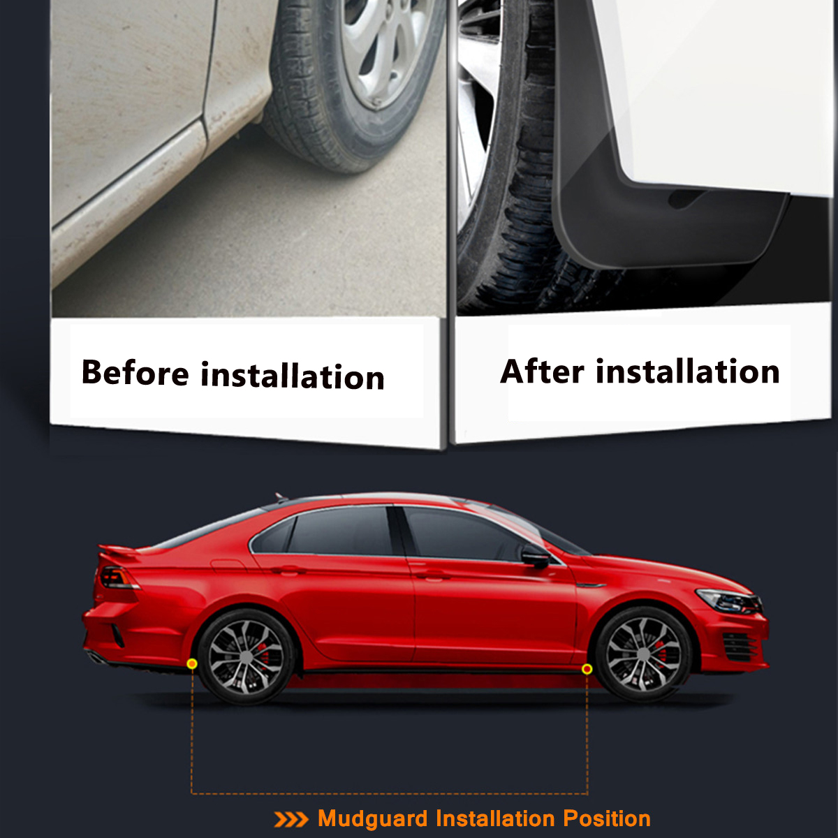 4PCS-Car-Front-Rear-Mud-Flaps-Mudguards-Splash-Guard-For-Toyota-Camry-2018-1554525