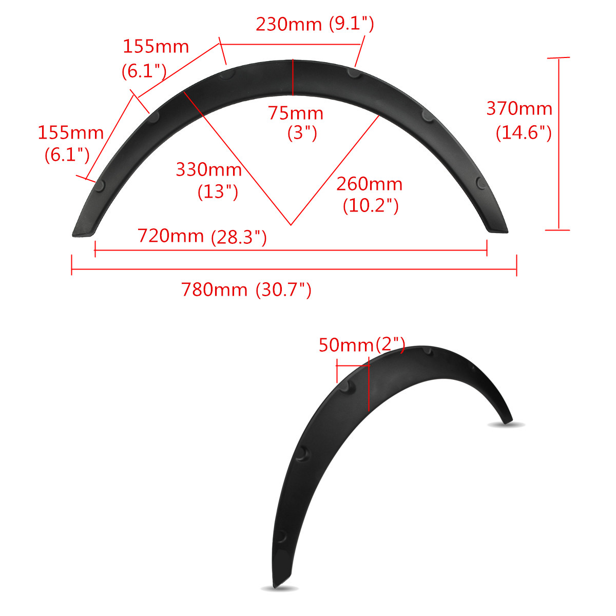 4Pcs-2-Inch50mm-Universal-Flexible-Car-Wheel-Fender-Flares-Extra-Wide-Body-Wheel-Arches-1251047