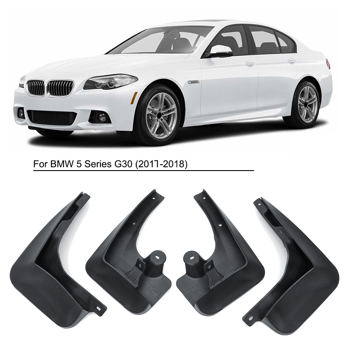 4Pcs-Car-Black-Front-and-Rear-Mud-Flaps-Mudguards-For-BMW-5-Series-G30-2017-2018-1557352