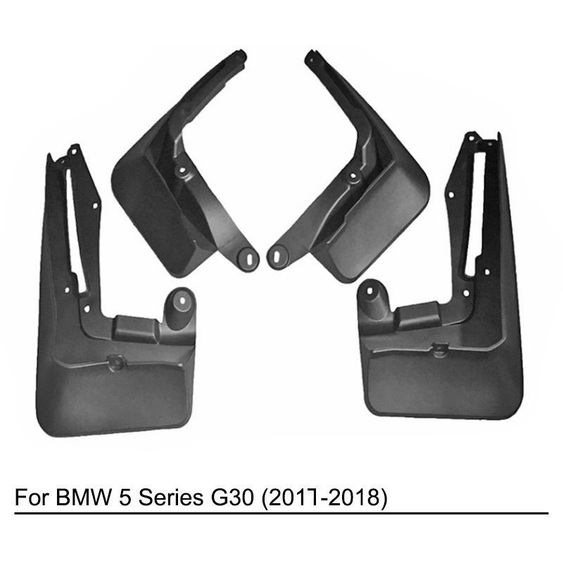 4Pcs-Car-Black-Front-and-Rear-Mud-Flaps-Mudguards-For-BMW-5-Series-G30-2017-2018-1557352
