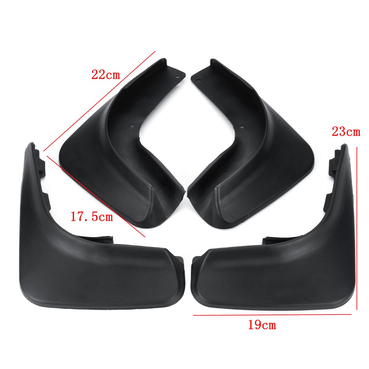 4Pcs-Front-Rear-Car-Mudguards-Splash-Fender-For-2009-2012-VW-GOLF-6-1393631
