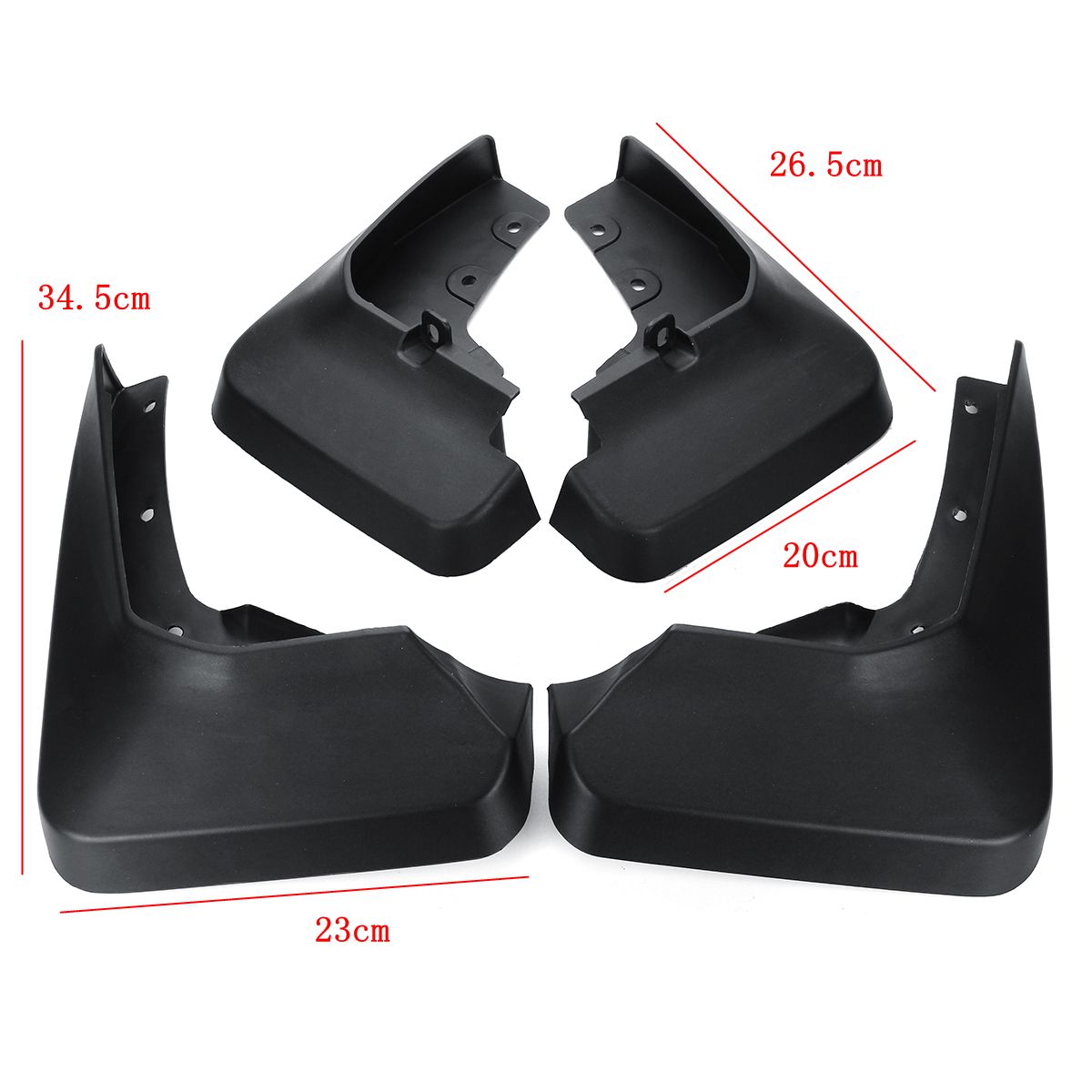 4Pcs-Front-Rear-Car-Mudguards-Splash-For-Ford-Edge-Sport-Mode-2015-2018-1393299