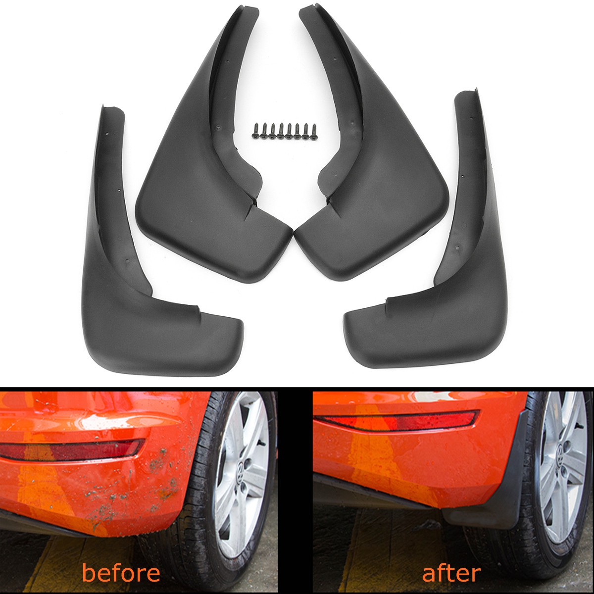 4pcs-Mud-Flaps-Splash-Guard-Mudguard-Fender-For-VW-Golf-Mk4-Jetta-Bora-A4-98-05-1155917