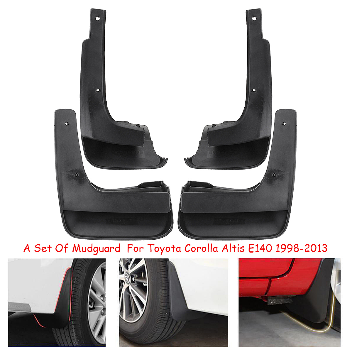 Car-Mudguards-Splash-Guards-Mud-Flap-Mudguard-for-Toyota-Corolla-Altis-E140-1998-to-2013-1305786