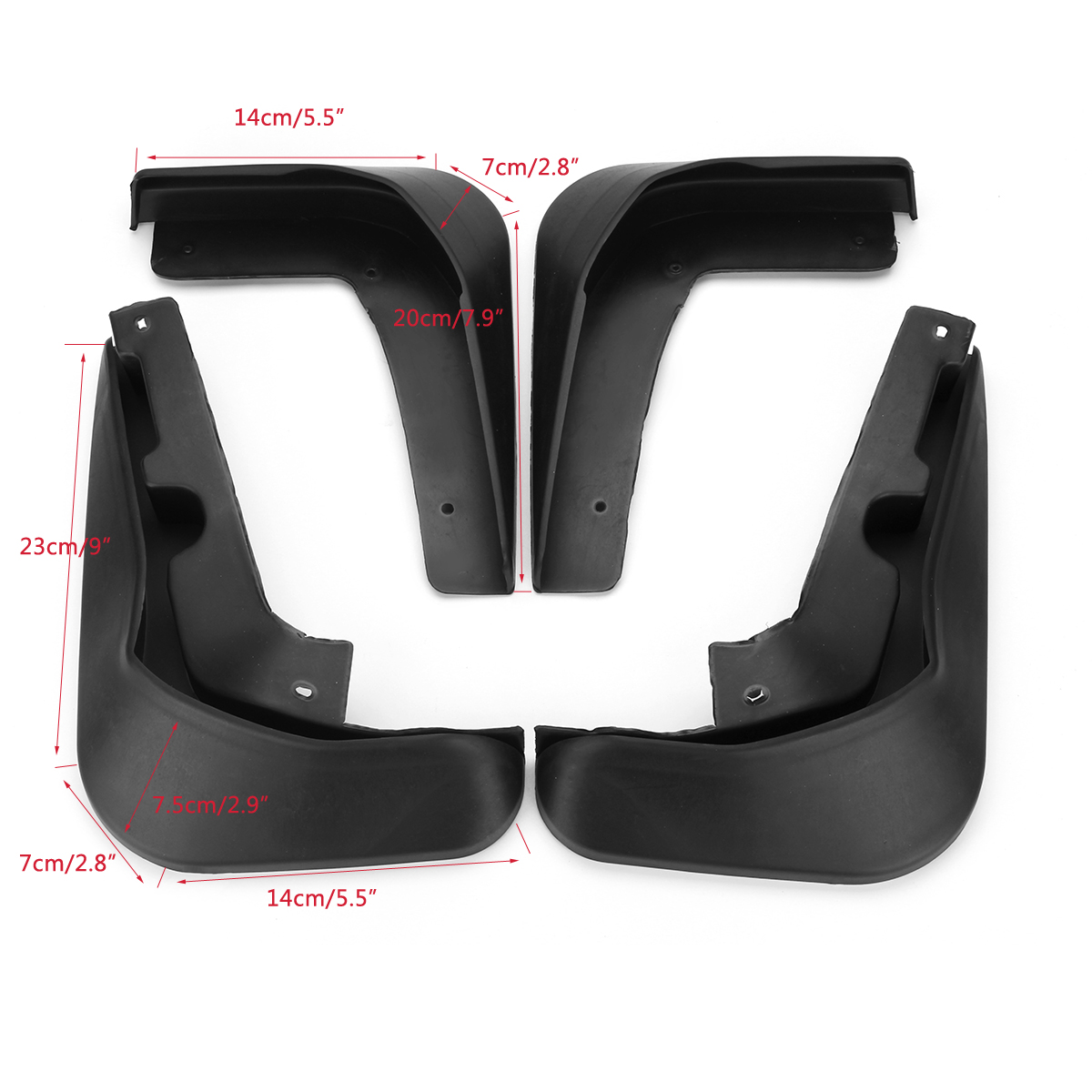 Front-Rear-Car-Mudguards-Flaps-Fit-For-Ford-Focus-3-MK3-4Dr-Sedan-2011-2016-1394382