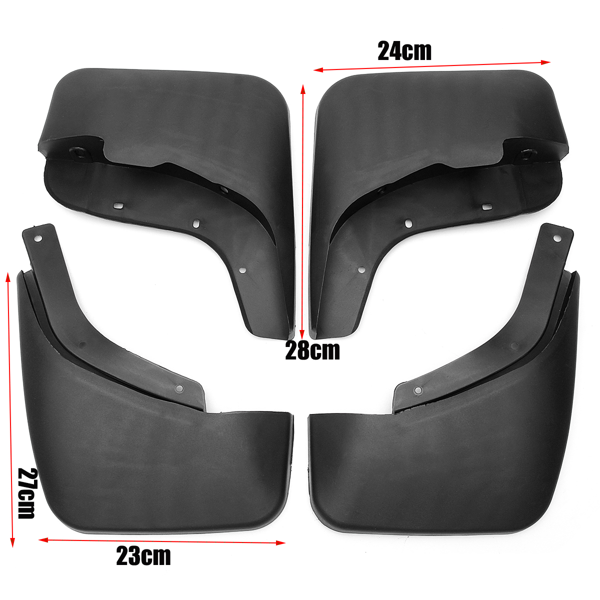 Front-Rear-Car-Mudguards-Splash-Fender-For-Audi-Q7-2005---2015-1390484