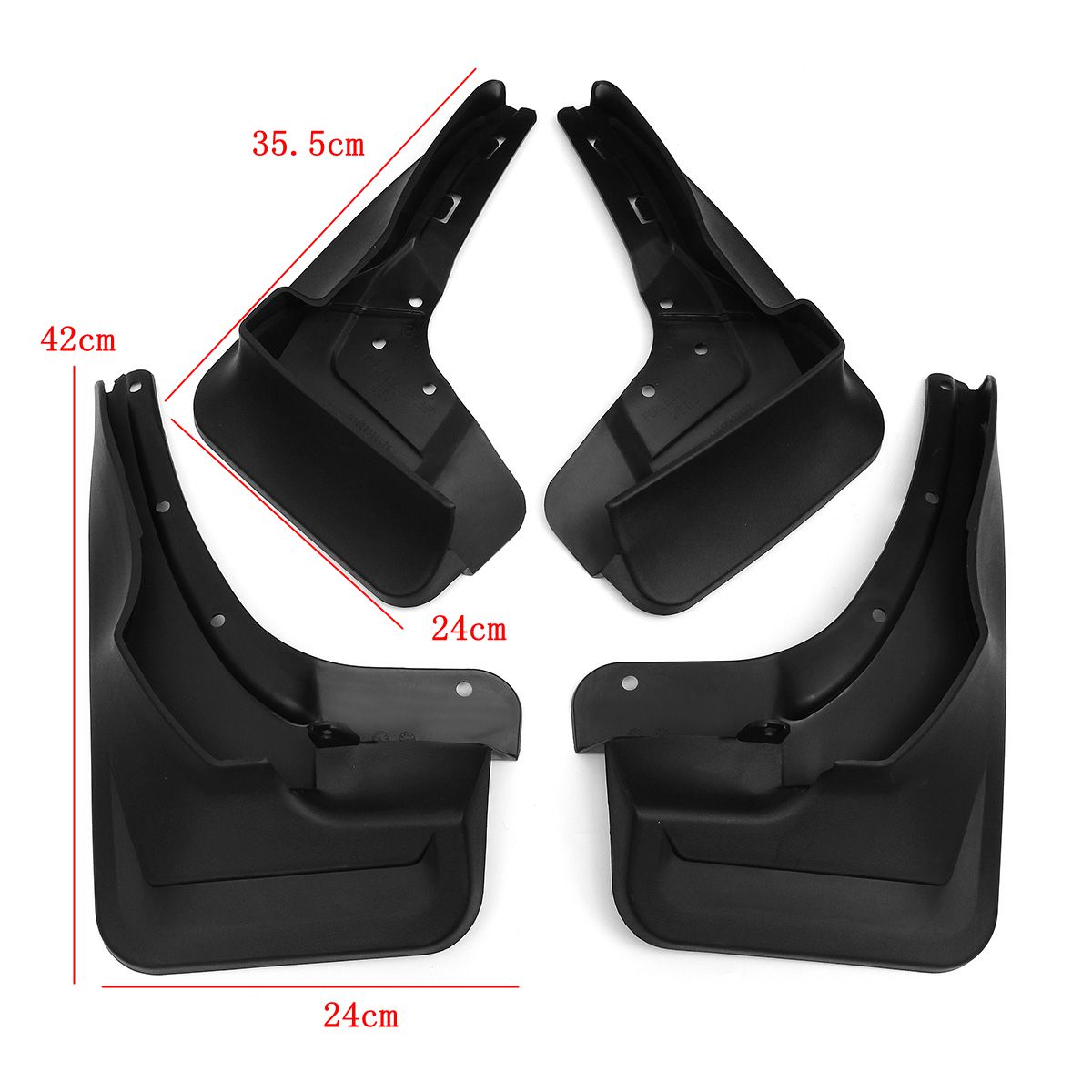 Front-Rear-Car-Mudguards-Splash-Fender-For-Benz-W166-ML300-ML350-ML500-2012-2016-1389400