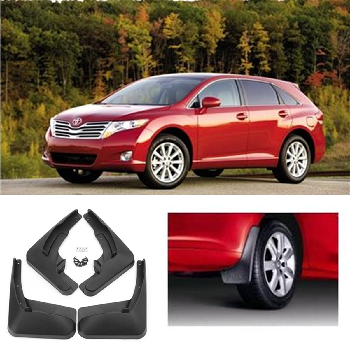 Mud-Flaps-Splash-Mud-Guards-Front-Rear-Fender-For-TOYOTA-VENZA-Mud-Flaps-2009-2016-1155715