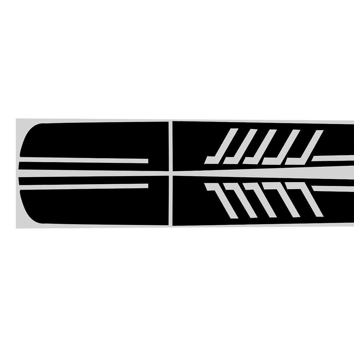 Black-BK-Stripe-Side-Sticker-Decals-Car-DIY-For-Mercedes-Benz-C-Class-W204-1499038