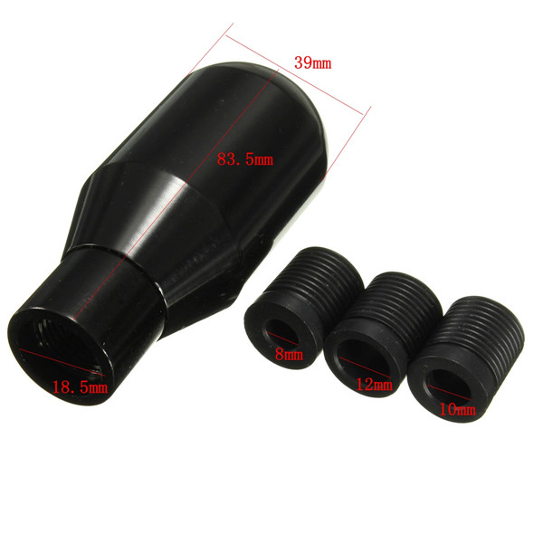 Car-5-Speed-Aluminum-Shift-Knob-Manual-Gear-Stick-Shifter-Adapter-969362