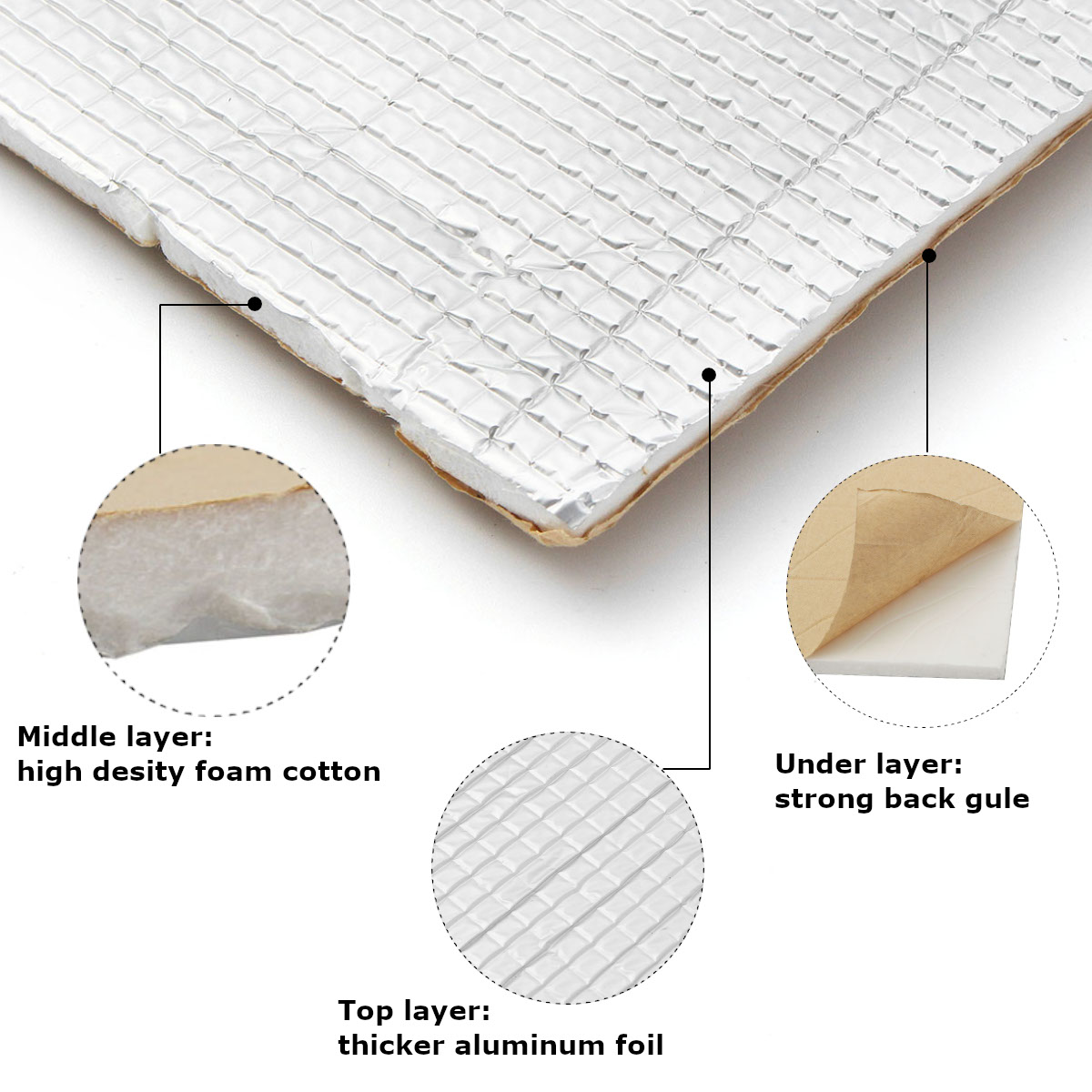 Car-Audio-Sound-Deadener-Vibration-Control-Proof-Aluminum-Foil-Cotton-Heat-Insulation-Mat-Door-Roof--1500416