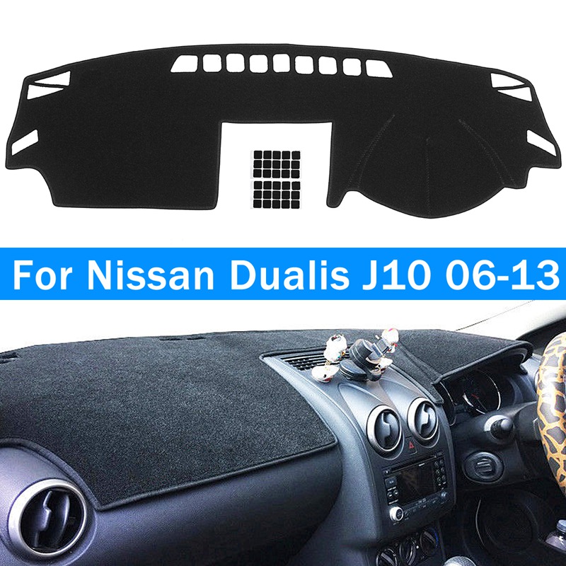 Dashboard-Cover-Dash-Mat-Board-Carpet-For-07-13-Nissan-Dualis-J10-1531265