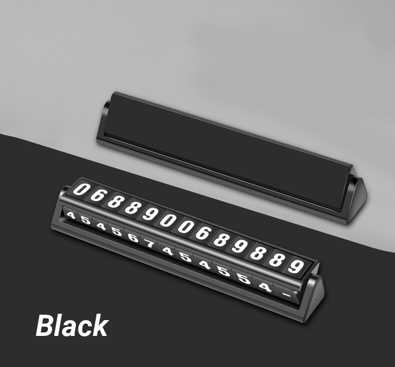 Luminous-Rotatable-Double-Number-Car-Temporary-Parking-Phone-Number-Card-Plate-Car-Decoration-1291240