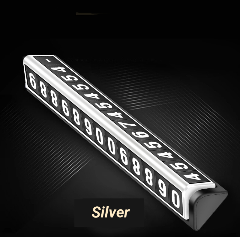 Luminous-Rotatable-Double-Number-Car-Temporary-Parking-Phone-Number-Card-Plate-Car-Decoration-1291240