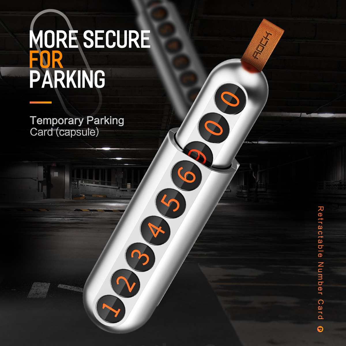 ROCK-Capsule-Pull-Type-Car-Temporary-Parking-Phone-Number-Card-Plate-ABS-Car-Decoration-1292249