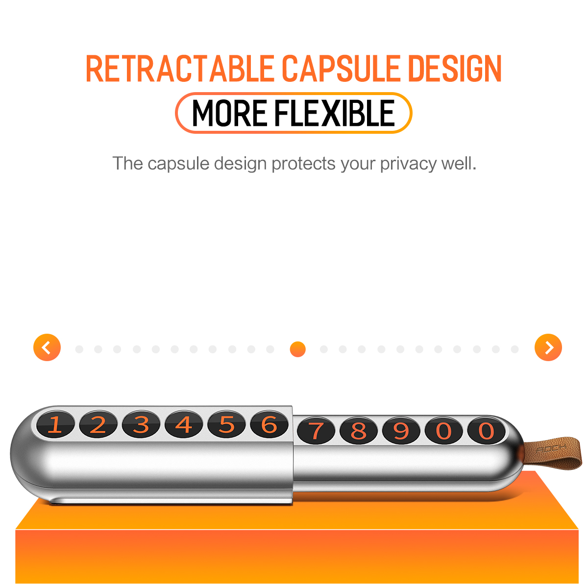 ROCK-Capsule-Pull-Type-Car-Temporary-Parking-Phone-Number-Card-Plate-ABS-Car-Decoration-1292249