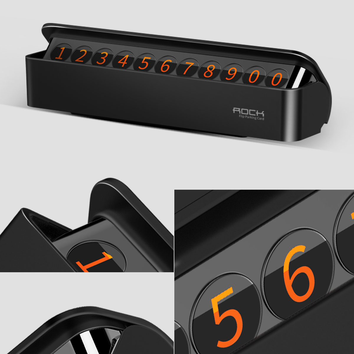ROCK-Rocker-Switch-Drawer-Car-Temporary-Parking-Phone-Number-Card-Plate-ABS-Car-Decoration-1292237