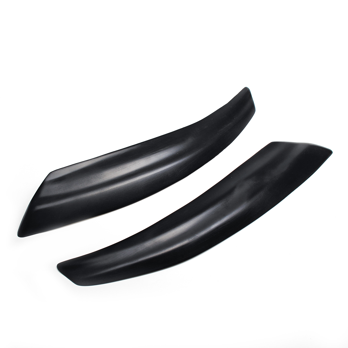 1-Pair-Gloss-Black--Matte-Black-Car-Headlight-Eyelids-Eyebrow-Brow-Cover-For-SAAB-9-3-2000-2015-1500424