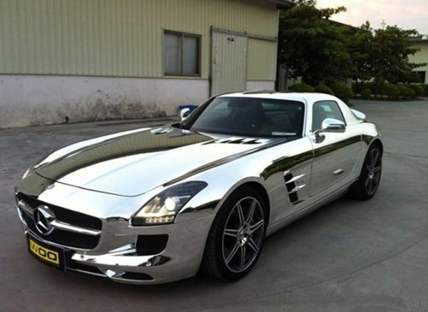 15-x-152cm-Auto-Sticker-Silver-Chrome-Wrapping-Vinyl-59quotx60quot-907649