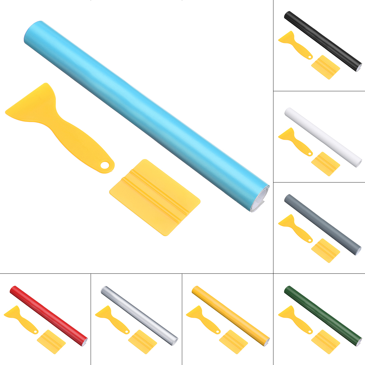 20060cm-Car-Truck-Premium-Matte-Flat-Color-Vinyl-Film-Wrap-Stickers-Decal-Bubble-1678930