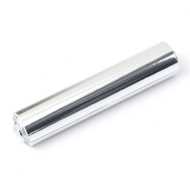 20x152cm-Silver-Chrome-Mirror-Vinyl-Wrap-Film-Car-Sticker-Decal-Sheet-Bubble-Free-1003723