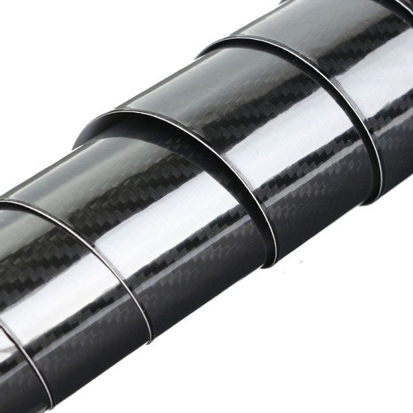 25cmx150cm-5D-Carbon-Fiber-Vinyl-Film-Car-Sticker-Shinny-Gloss-Wrap-Decal-1112029