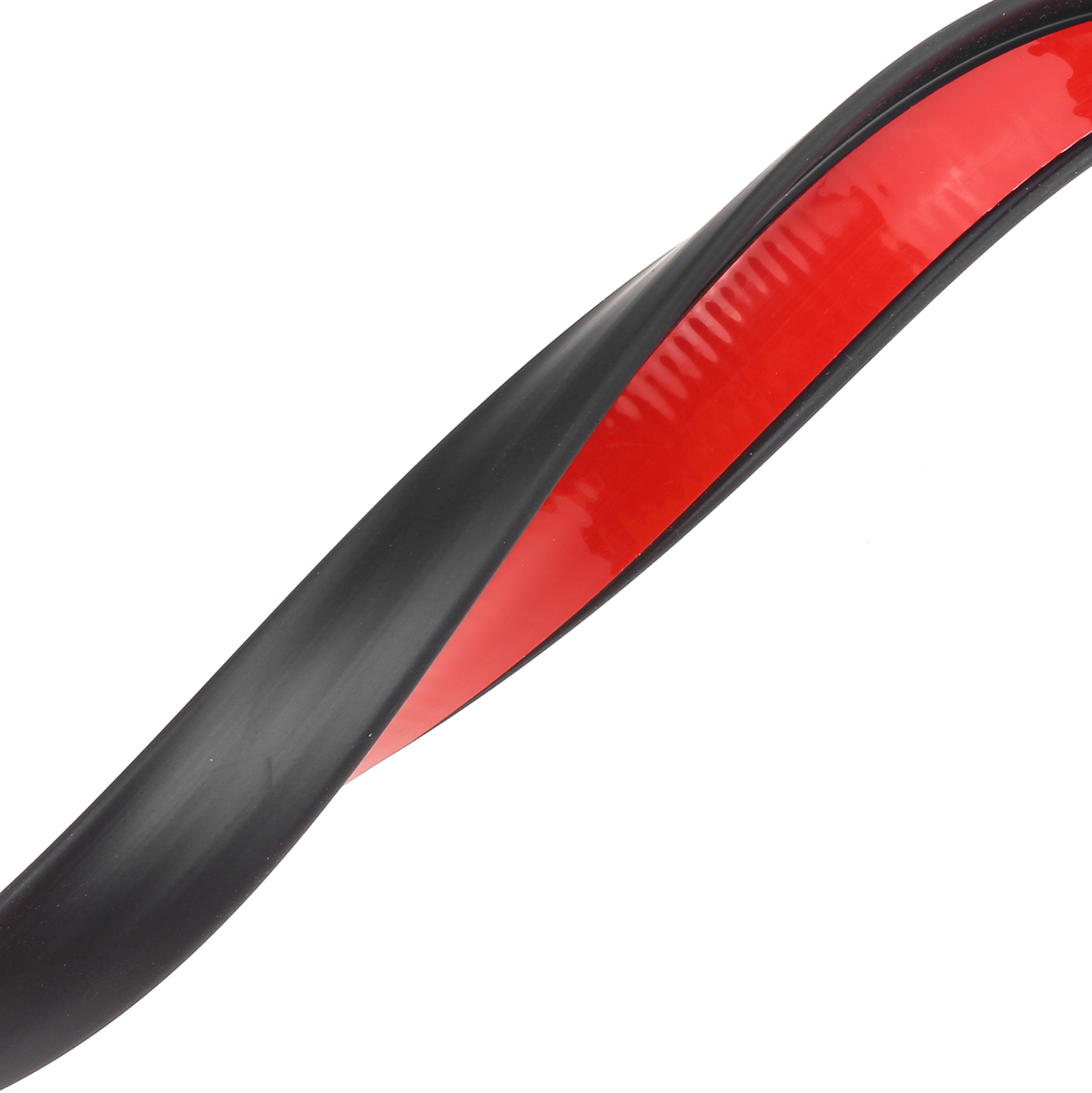 2PCS-15Mtimes2CM-Rubber-Car-Mudguard-Trim-Strip-Wheel-Arch-Protection-Moldings-Black-1723955