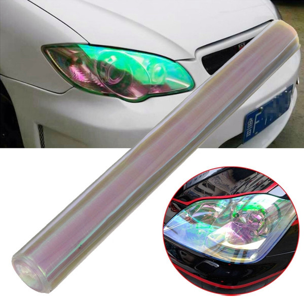 30cmx120cm-Transparent-Tint-Film-Sticker-Decal-Wrap-for-Headlight-Fog-Light-Tail-Lamp-1110638