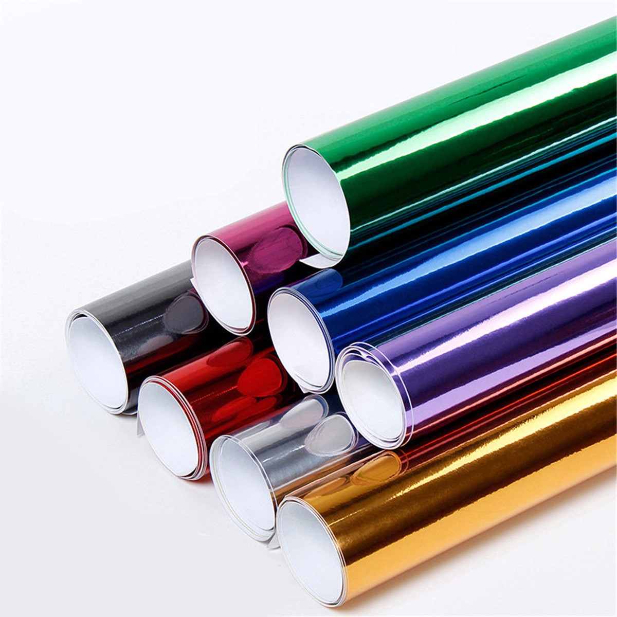 30x152cm-Chrome-Vinyl-Car-Wrap-Sticker-Decal-Sheet-Film-Decor-Sticker-1794031