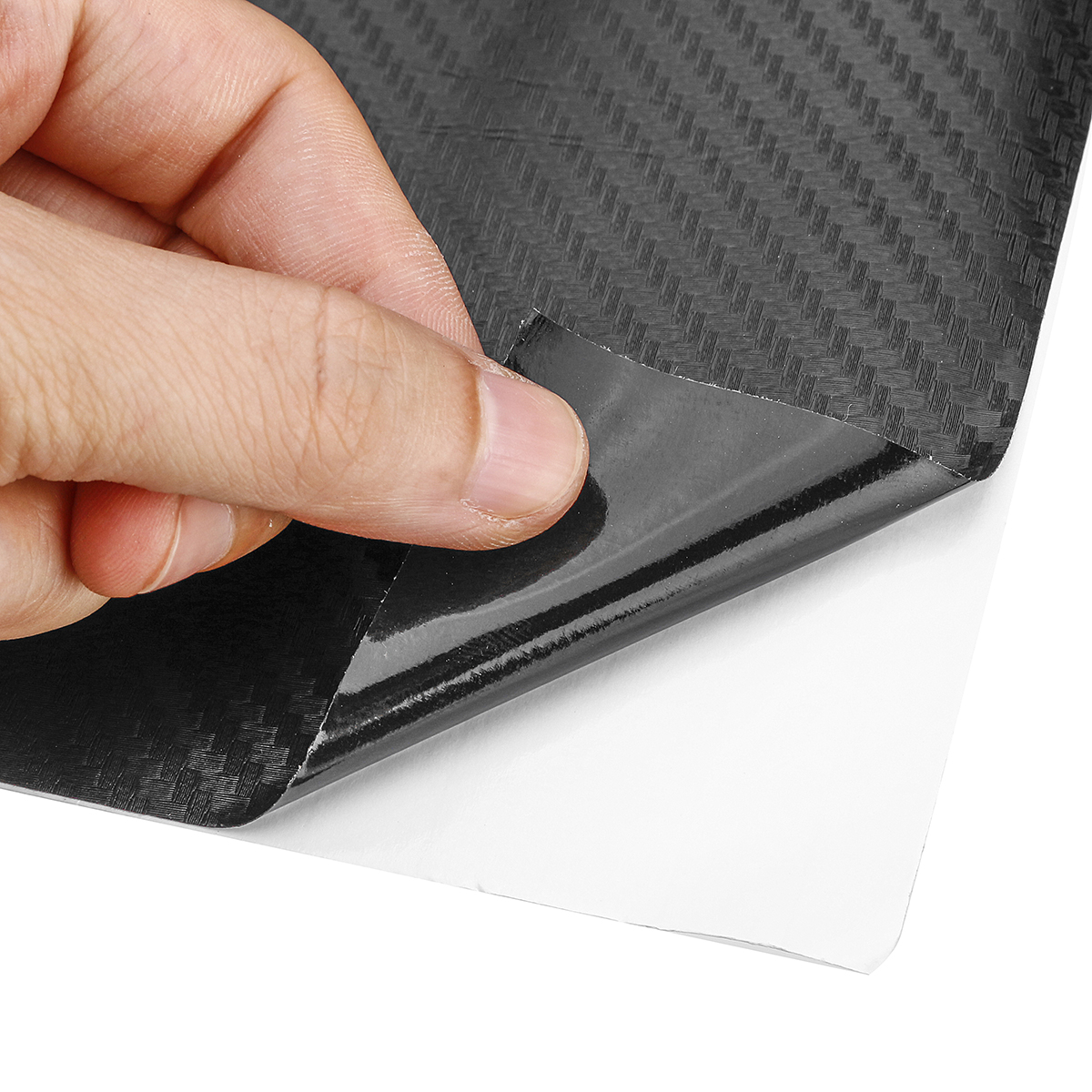 3D-Carbon-Fiber-Car-Sticker-Vinyl-Wrap-Decal-Sheet-Roll-Film-DIY-127X20cm-1428611