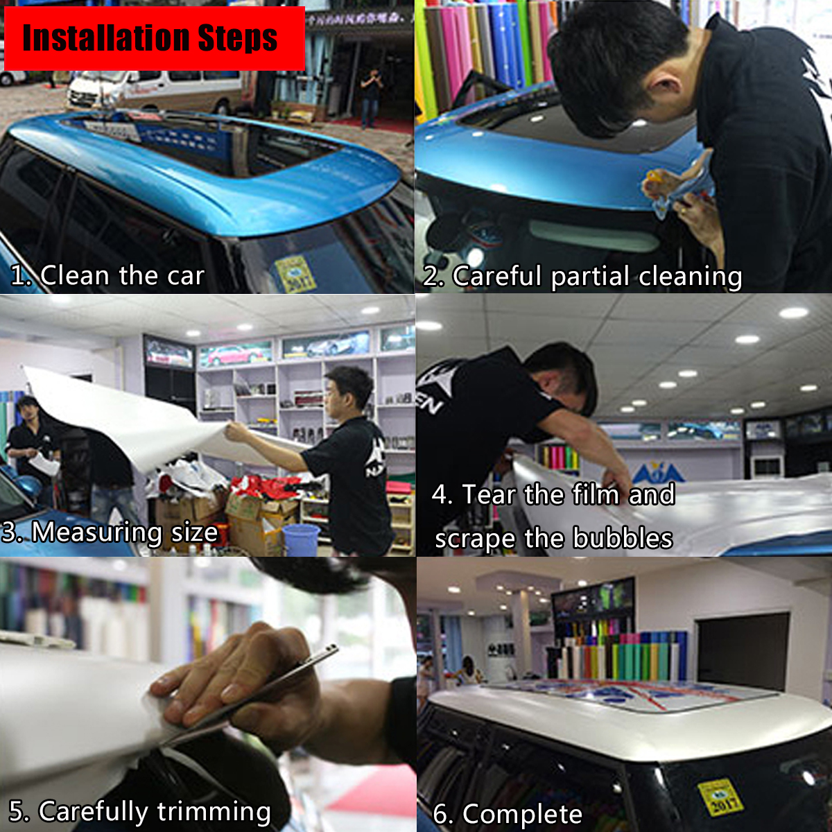 3D-Carbon-Fiber-Car-Sticker-Vinyl-Wrap-Decal-Sheet-Roll-Film-DIY-127X20cm-1428611