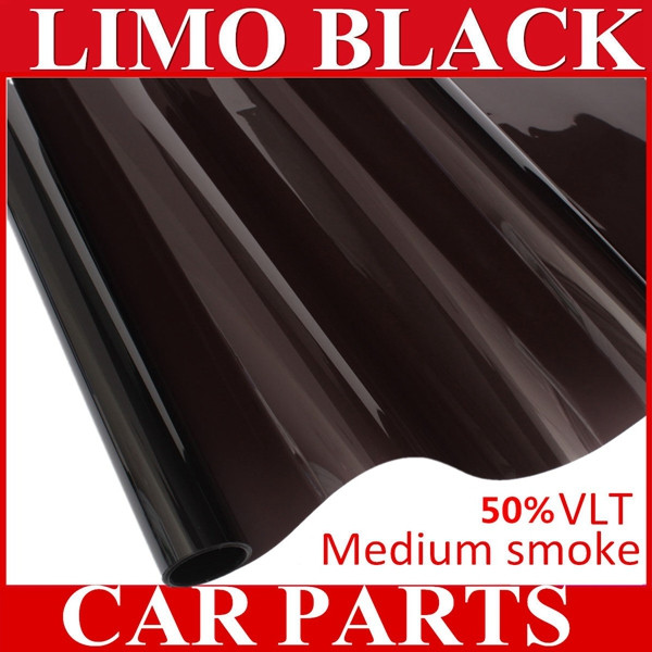 3mx76cm-50-Limo-Black-Car-Window-Film-Wind-Shield-Glass-Tinting-Film-for-Auto-Home-1097846