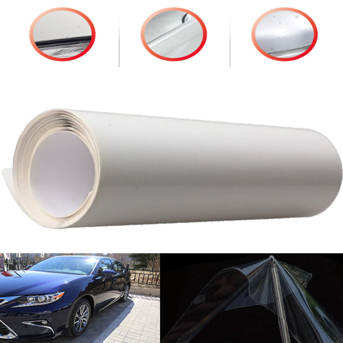 40x200cm-Car-Door-Edge-Clear-Protective-Satin-Finish-Vinyl-Wrap-Guard-Film-Sheet-Transparent-Sticker-1526253