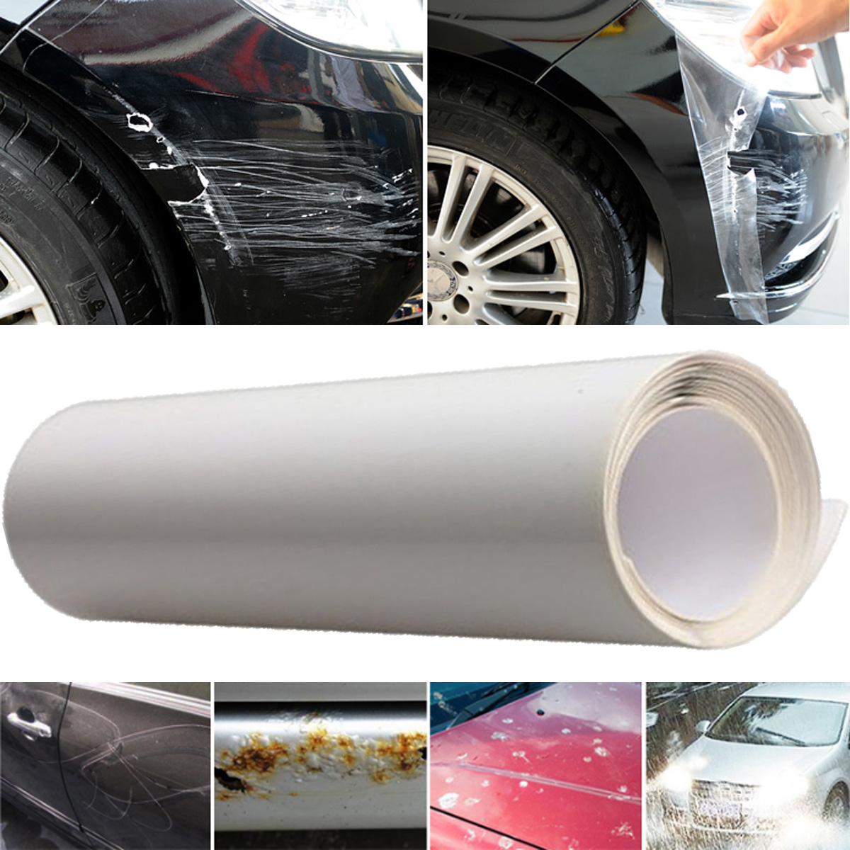 40x200cm-Car-Door-Edge-Clear-Protective-Satin-Finish-Vinyl-Wrap-Guard-Film-Sheet-Transparent-Sticker-1526253