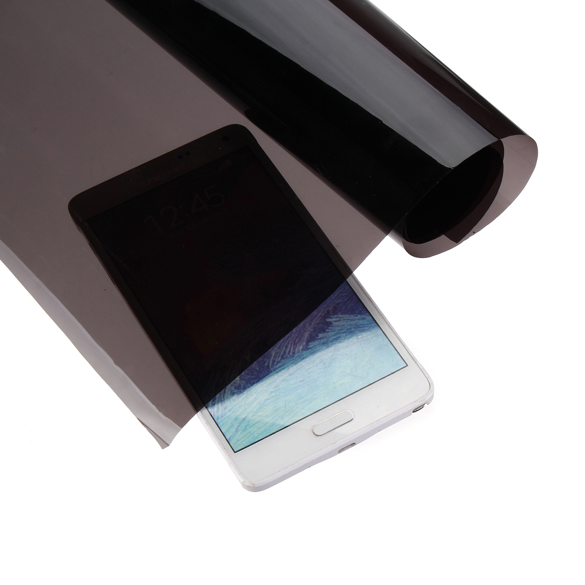 50cmx1m-15-VLT-Black-Car-Glass-Window-Tint-Shade-Film-Roll-for-Home-Office-Boat-1385455