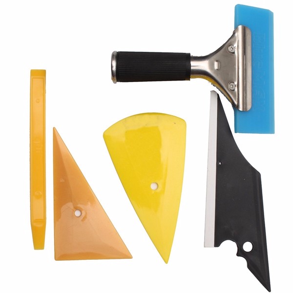 5pcs-Car-Window-Tinting--Wrapping-Installation-Tools-Kit-Set-Contour-Squeegee-1110484