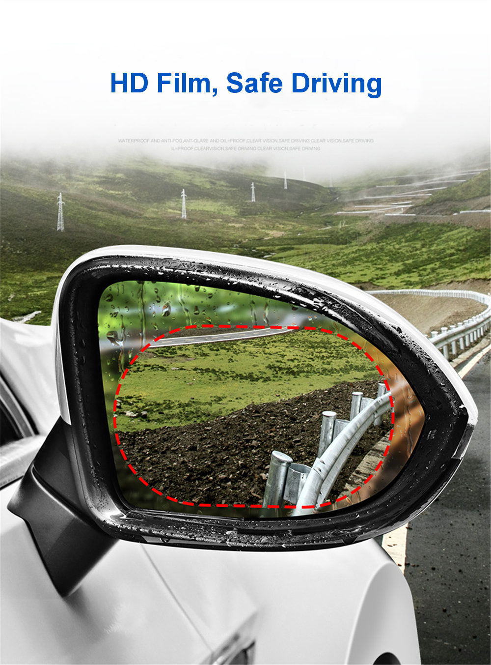 Cafele-Car-Rearview-Mirror-Protective-Film-Rainproof-Anti-Fog-Anti-glare-Window-Clear-Protector-2Pcs-1387072