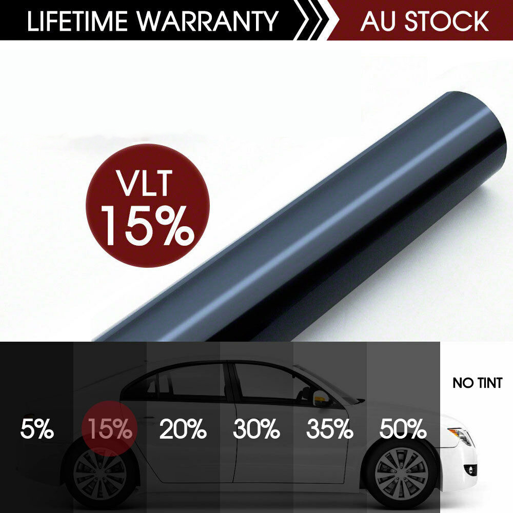 Car-Window-Solar-Tint--3-m-X-50-cm-Film-Tinting-Shade-15-Light-Transmission-1304909
