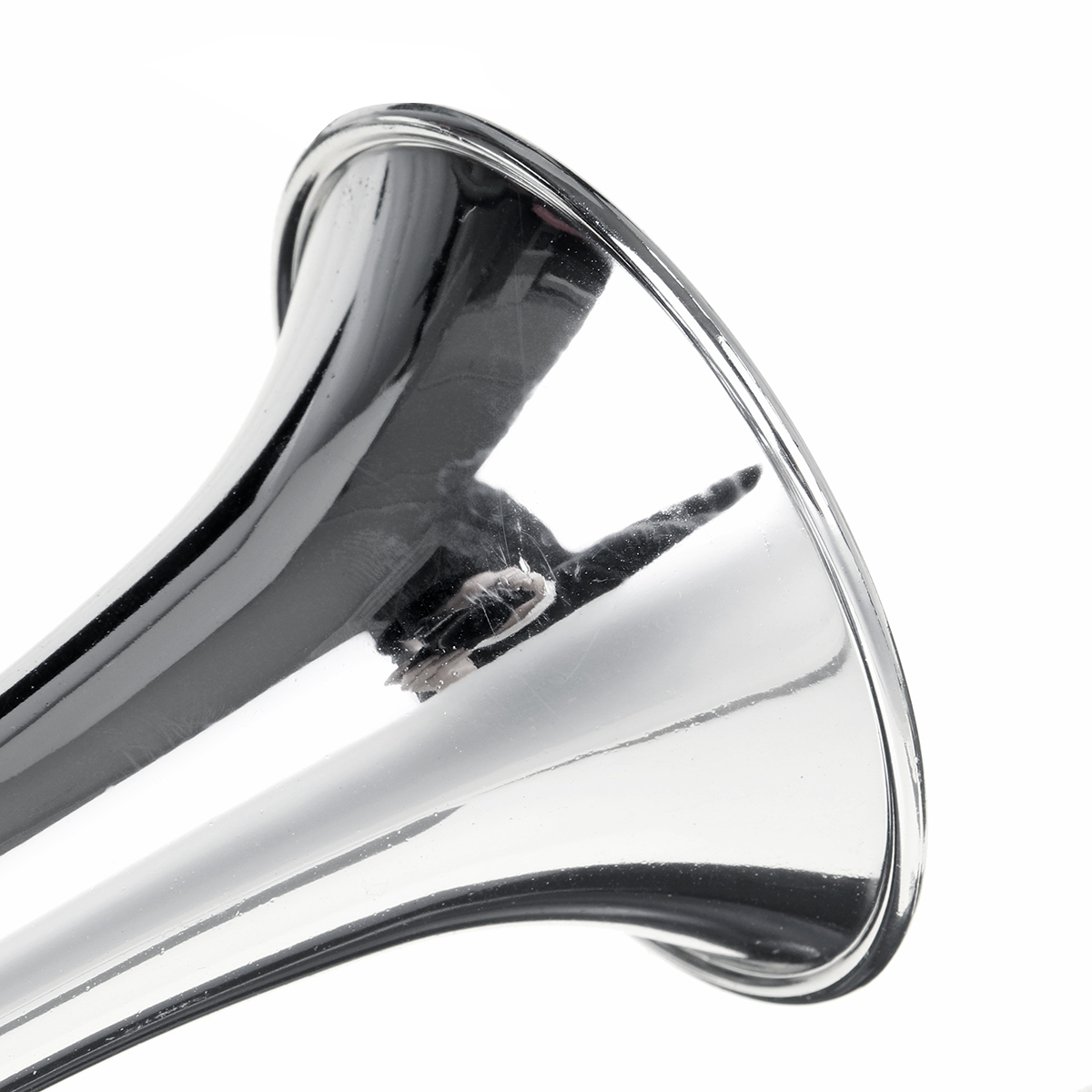 12V-300db-Electric-Horn-Trumpet-Marine-Chrome-Fog-Stainless-Steel-Boat-Truck-1667959